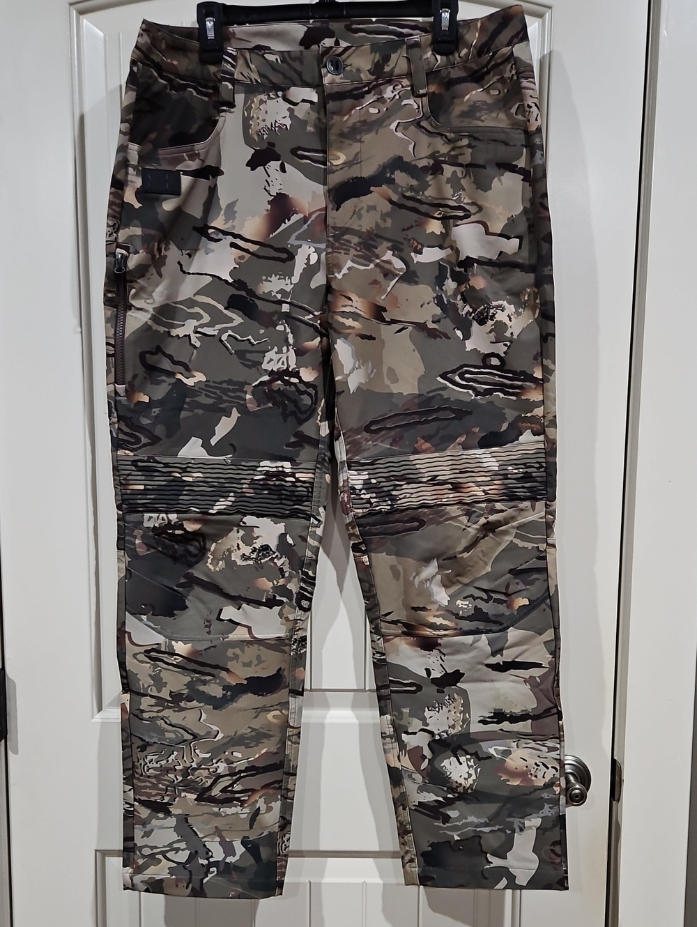 Under Armour Men's Backwoods STR Camo Pants – Olive/Beige, NWOT, 38x30